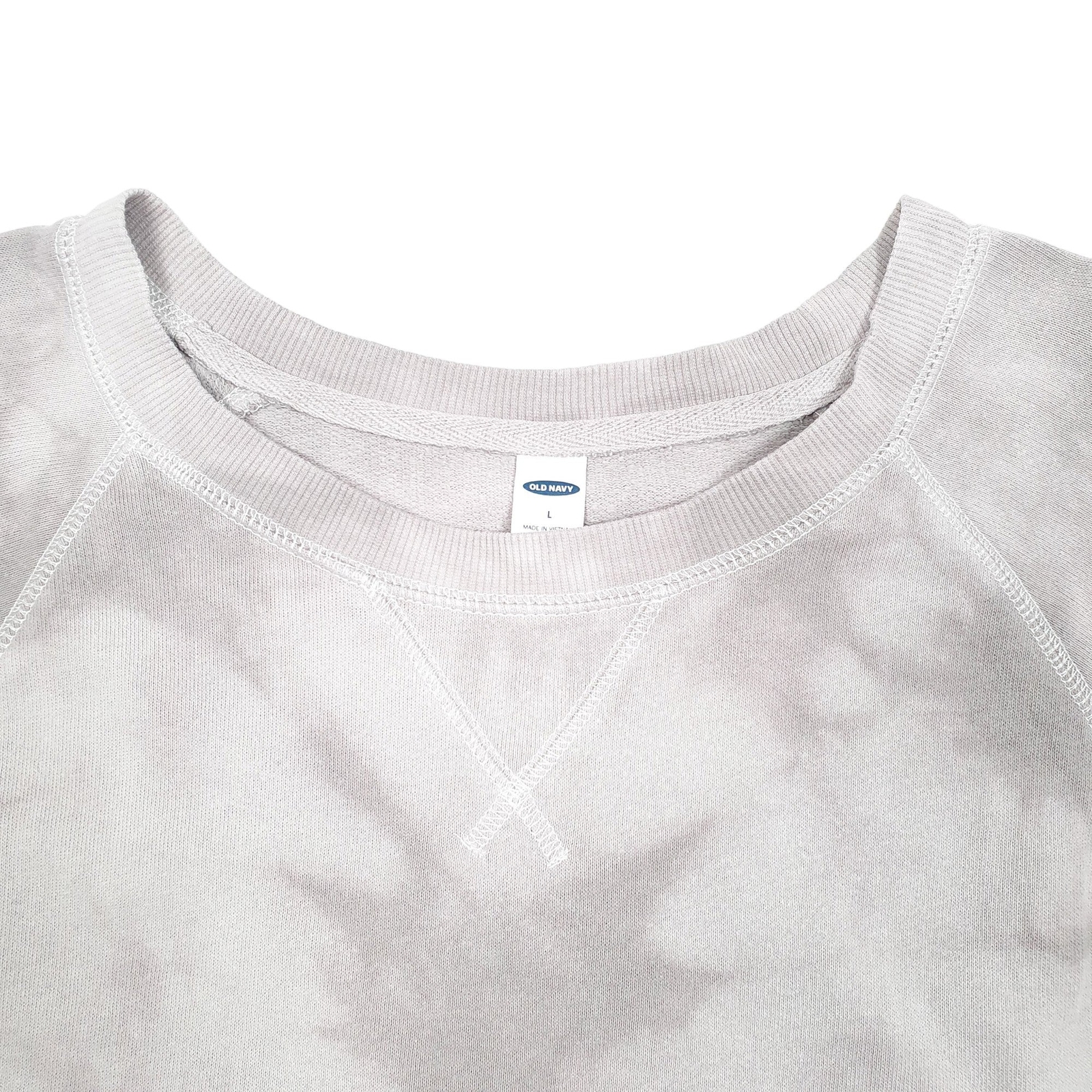 OLD NAVY Crewneck Tie Dye Jumper Sweatshirt Womens L image 2