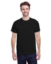 Gildan Mens G500 Solid Heavy Cotton Plain Short Sleeve Blank Casual Fit T-Shirt