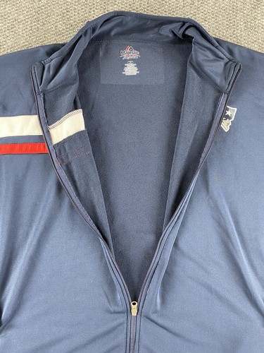 Majestic Womens New England Patriots Jacket Full Zip Size 3X - Picture 6 of 12