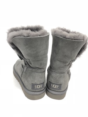 Ugg Australia Bailey Button Classic Short Grey Gray 5803 Women's