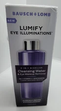 Bausch + Lomb Lumify Cleansing Water&Eye Makeup Remover 5.4 FL OZ