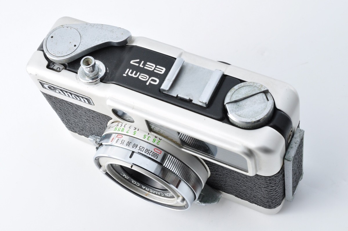 Exc+4 w/Strap cap] Canon demi EE17 35mm Half Frame Film Camera