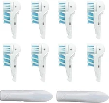 Sensitive Replacement Toothbrush Heads Compatible with Oral-B Cross Action Power