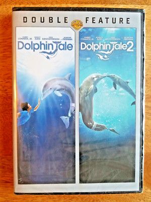 Dolphin Tale Double Feature DVD 1 2 Harry Connick Jr. Ashley Judd Freeman NEW