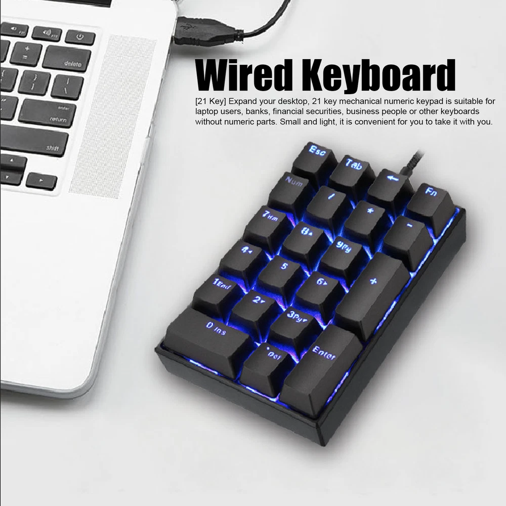 Backlit Mechanical Gaming Keyboard for PC and Laptop Users