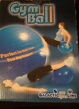 Stability Ball -EXERCISE GYM BALL - Galactic Fun Time Exercise Gym Ball - NEW 