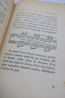 Gide (André) . Notes On Chopin 1949