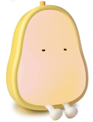Birne süße Lampe/Baby Nachtlicht Kinder, verstellbar, wiederaufladbar - Kawaii Deko, NEU