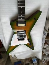 Quality Custom Dean Dimebag "Dime Slime" Electric Guitar Flame Maple Top HotSale