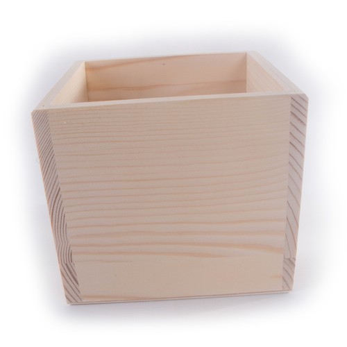 Wooden Plain Non-Lidded Open Top Display Storage Boxes Containers Organisers - Picture 92 of 148