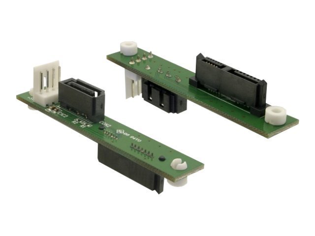 Delock Adapter SATA Slimline > SATA SATA 7-pin SATA 7-pin + Molex (4-pin) 61667