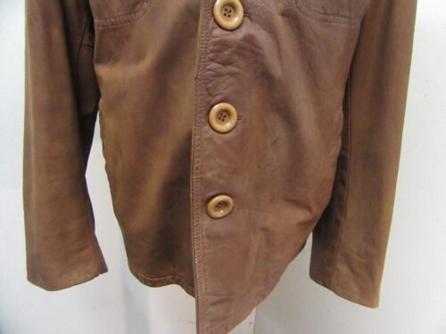 VINTAGE SCHOTT LEATHER FIELD JACKET SIZE 48, - Picture 4 of 16