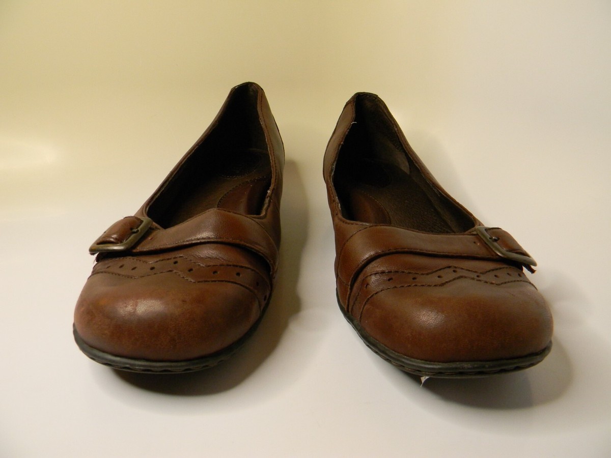 Børn Brown Leather Slip-On Shoes Size 10 Børn Brown Comfort Shoes for Women for sale | eBay main image 3