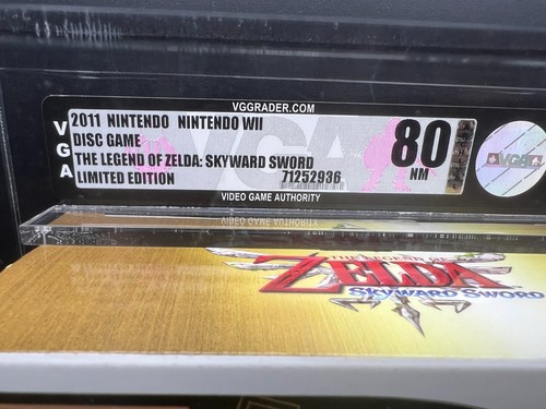 Legend of Zelda Skyward Sword Limited Edition Wii VGA 80 FACTORY SEALED WATA - Picture 2 of 7
