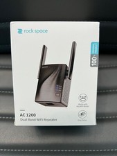 Rockspace 1200Mbps Repeater Model: AC1200 WiFi Range Extender Tested  Works