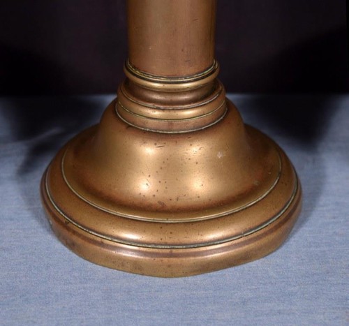 Late 1800's Antique French Brass Pan Balance Beam Scale - Picture 11 of 15