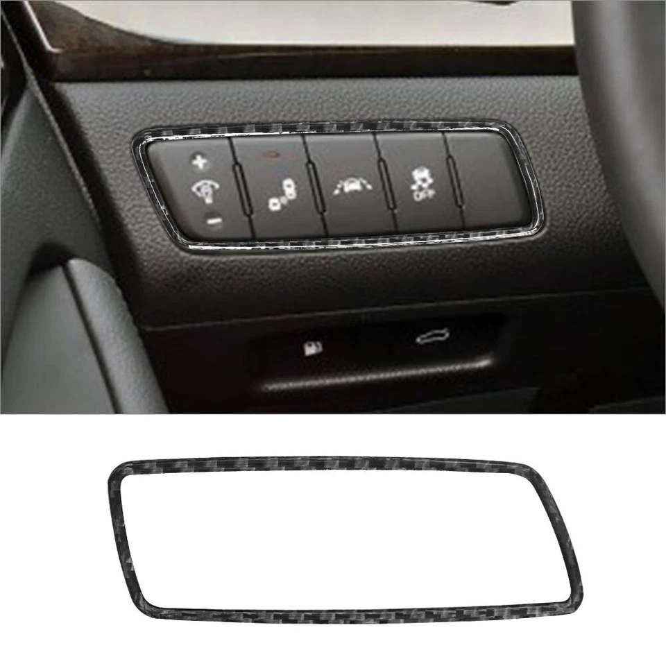 Kit de cubierta interior completo de fibra de carbono de 24 piezas para Kia Cadenza 2014-2016 Foto 4 de 4