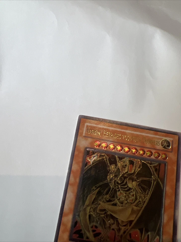 Yugioh HAMON, HERR DES TOSENDEN DONNERS , soi-de002 ULTIMATE Rare 1st - Bild 3 von 4