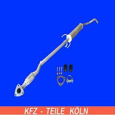 OPEL CORSA C 1.0 Mittelschalldämpfer Auspuffanlage Schalldämpfer Flexrohr + Set