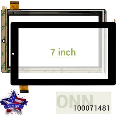 For ONN Surf Tablet Gen 3 100071481 7 inch Touch Screen Digitizer Glass Replace