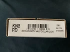 2015 P & D KENNEDY HALF DOLLAR MINT STATE ROLLS UNOPENED ORIGINAL MINT BOX KN8PD