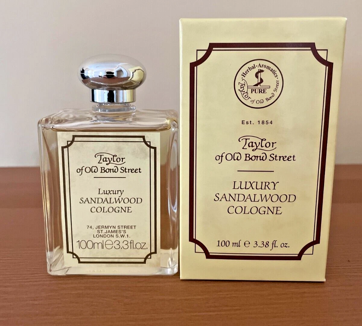 Taylor of Old Bond Street Luxury Sandalwood Cologne 100ml, Brand New | eBay