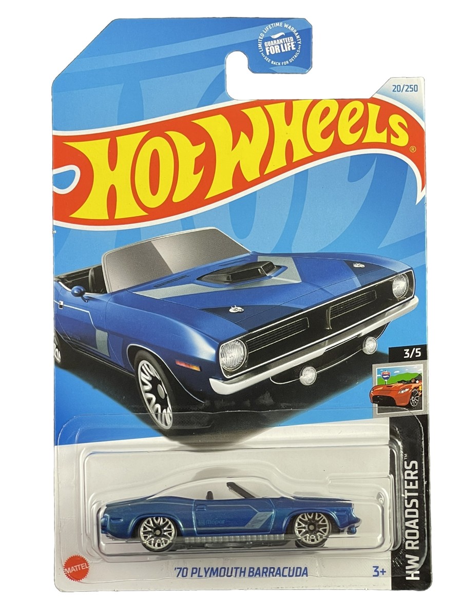 ホットウィール ★ CAMARO ★ BARRACUDA ★ CUDA ★ 3台 CUSTOM BARRACUDAのレビュー！ホットウィール初期香港版クーダ