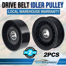 2x Drive Belt Idler Pulley For Holden Commodore Caprice Statesman VS VT VX VY V6