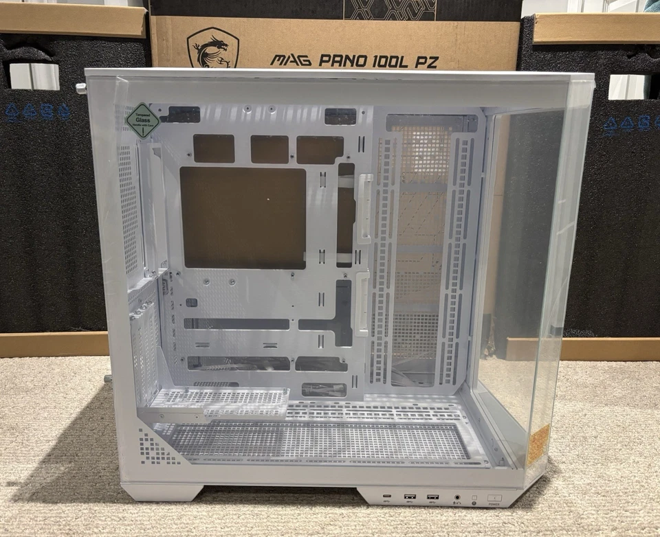 MSI MAG PANO 100L PZ WHITE Mid-Tower Case - Image 4 of 4
