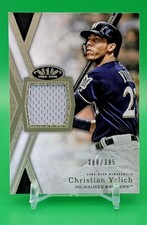 2020 Topps Tier One Baseball Tier One Relic Christian Yelich 88/395