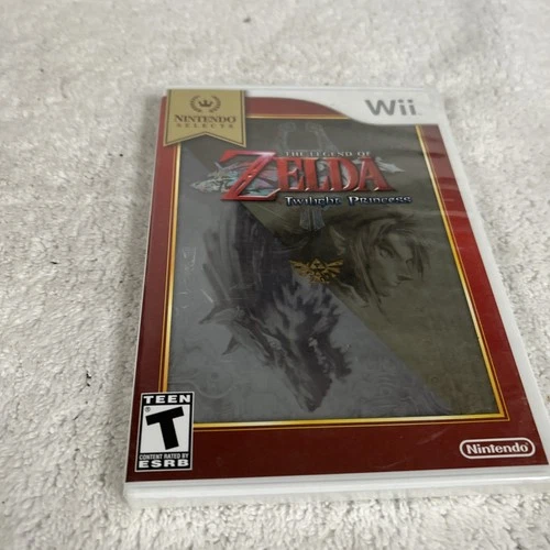 The Legend Of Zelda: Twilight Princess Nintendo Selects For Wii Brand New