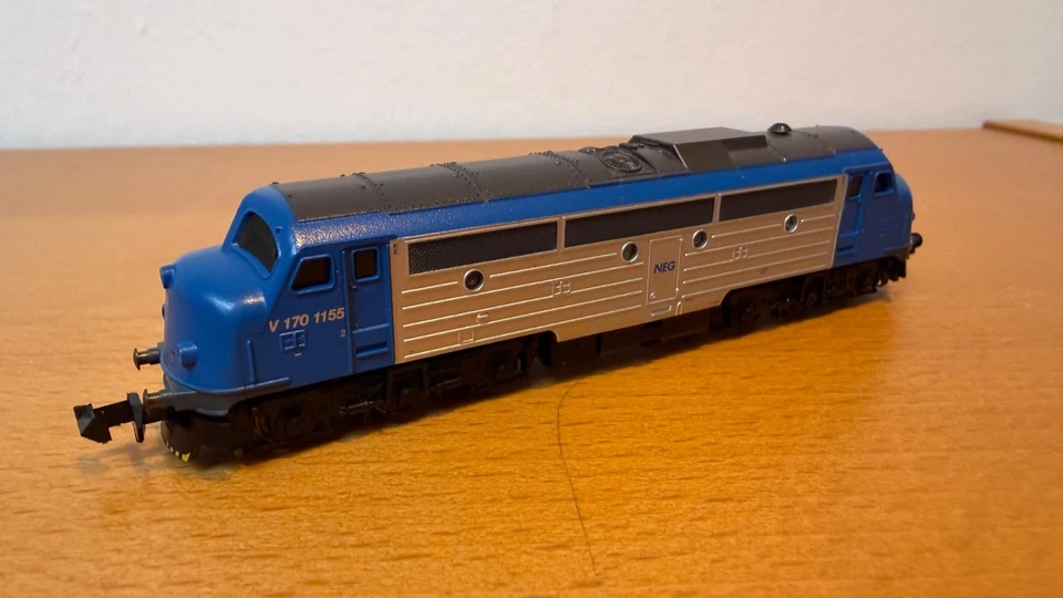 Minitrix 12219 Diesellok Nohab V170 NEG Spur N - Bild 4 von 4