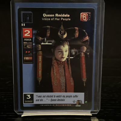 Queen Amidala, Voice of Her People - FOIL - Young Jedi Reflections - Young Jedi