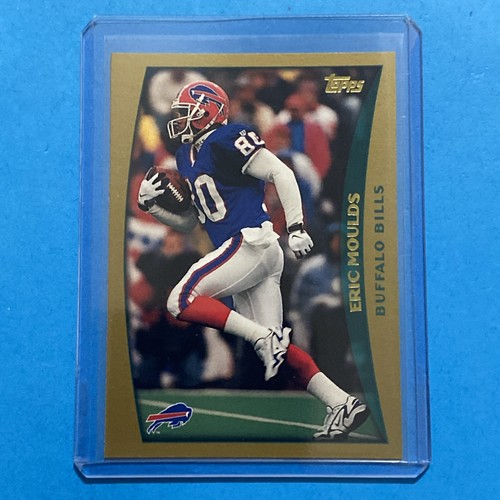 Maillot NFL Buffalo Bills Eric Moulds #80 - Reebok Taille L Vintage (Homme, Bleu)