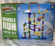 Marble Run Mixed Lot From Different Sets 54 Marbles 101 Building Pieces