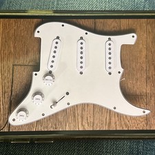 PARAFANGO CABLATO PERSONALIZZATO AMERICANO STANDARD CARICATO STRATOCASTER STRAT BATTIPENNA NOLOAD