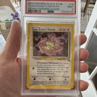 PSA 9 Team Rocket's Meowth 18/53 Wotc Promo Pokémon League 2000