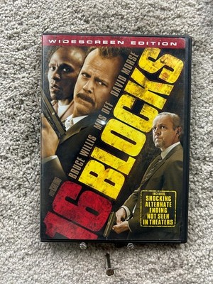 16 Blocks DVD 2006 Widescreen Edition Bruce Willis Mos Def Richard Donner