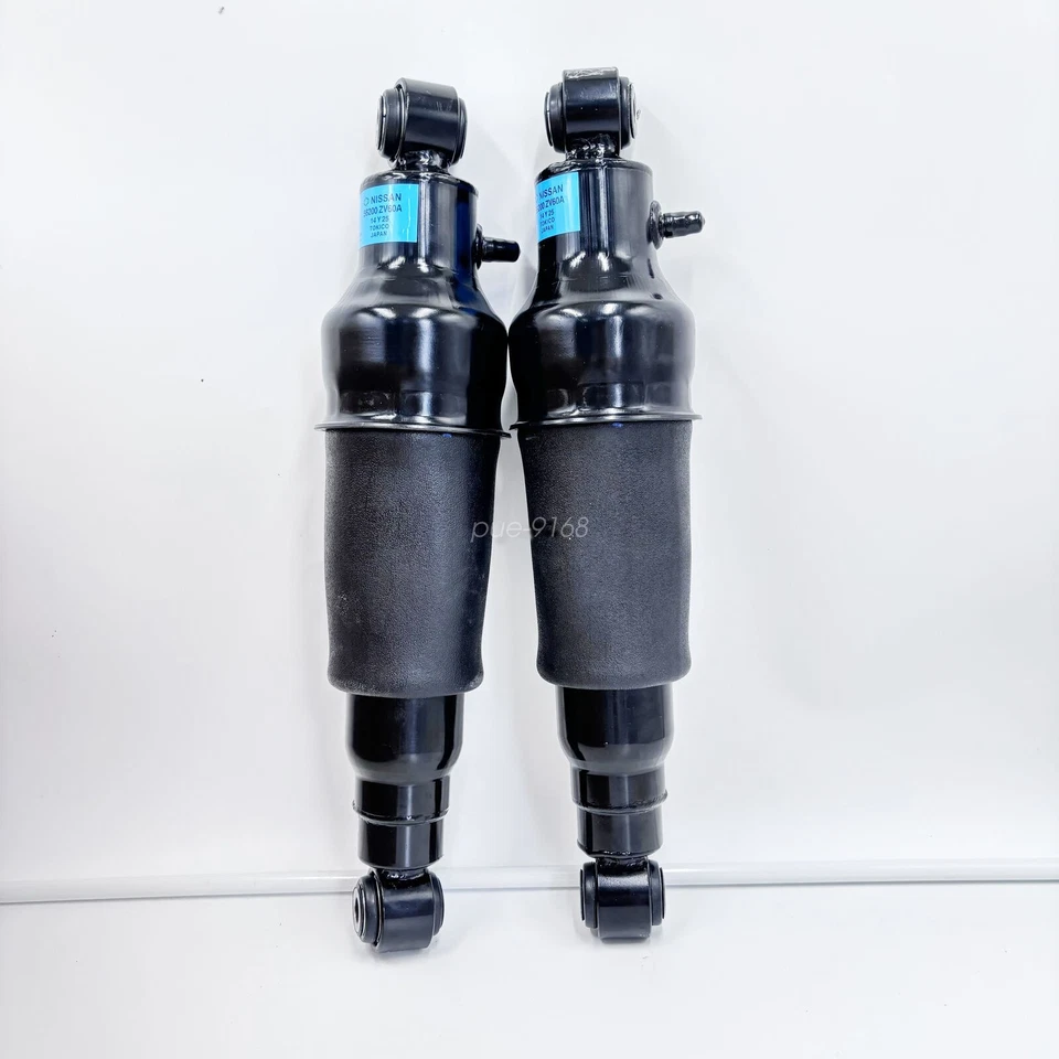 PAIR Rear Air Suspension Shocks Struts For Infiniti QX56 JA60 Nissan Armada WA60 Foto 3 de 4