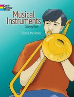 Ellen J Mchenry | Musical Instruments Coloring Book | Taschenbuch | Englisch