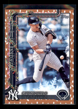 2025 Topps Holiday - Giancarlo Stanton #H29 Gold Holiday Lights