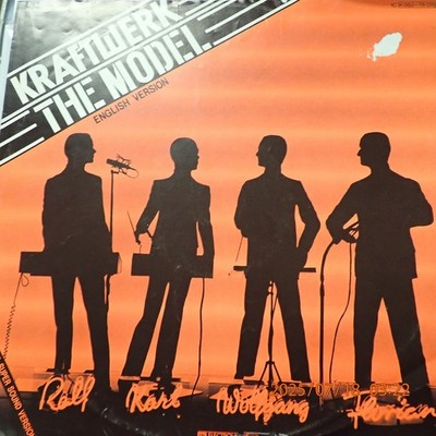 NM Kraftwerk The Das Model ~12'' GEMA IMPORT VINYL MAXI SINGLE English German