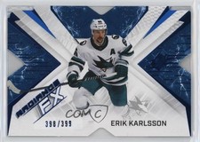 2022-23 SPx Radiance F/X Blue 398/399 Erik Karlsson #RFX-50 ty4
