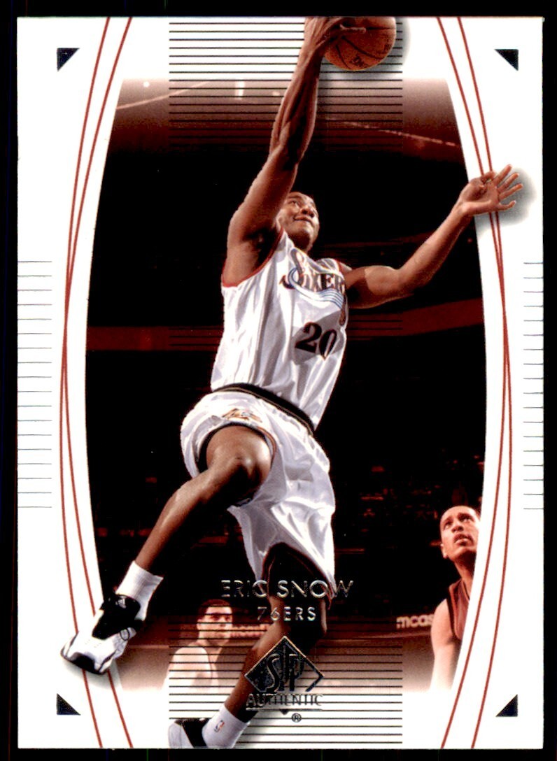 2003-04 SP Authentic Eric Snow Basketball Cards #65