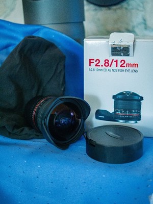 Objektiv MFT Samyang F 2.8/12mm