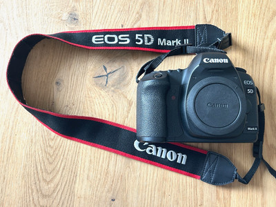 Canon EOS 5D Mark II 21,1MP DSLR-Kamera - Schwarz (Nur Gehäuse)
