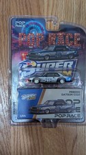 Datsun C210 2026 Pop Race Las Vegas Diecast Supercon Exclusive Silver Blue Datsun C210 2026 Pop Race Las Vegas Diecast Supercon Exclusive Silver Blue