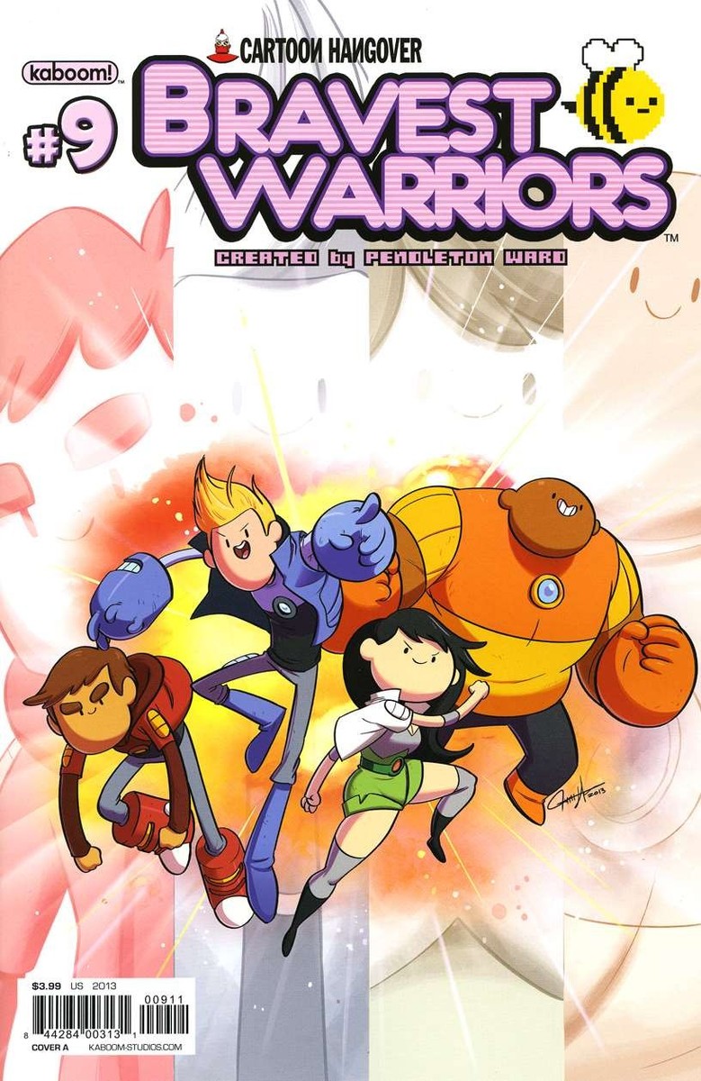 Bravest Warriors #9A VF/NM; Boom! Kaboom Cartoon Hangover we combine  shippin