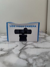 2K HD Webcam for PC with Noise Reduction Microphone,Privacy Shutter,Plug & Play