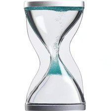 Green Sand Hourglass 10-Minutes Timer for Kids, Games, Classroom and Office Deco
